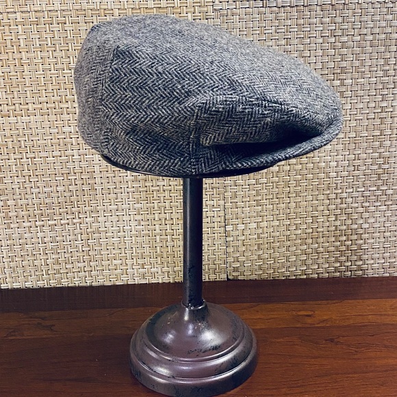 Country Gentlemen Other - 🌟HP🌟Gray Tweed Wool Flat Cap Country Gentleman M